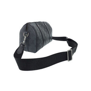Louis Vuitton Black Monogram Shoulder Keepall Bag Eclipse City